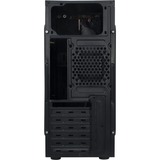 Inter-Tech B-48 Midi Tower Sort, Towerkabinet Sort, Midi Tower, PC, Sort, ATX, micro ATX, 15 cm, 35 cm