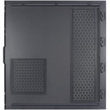 Inter-Tech C-701 Panorama Full Tower Sort, Towerkabinet Sort, Full Tower, PC, Sort, ATX, ITX, micro ATX, Metal, Hærdet glas, 13 cm