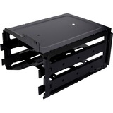 Inter-Tech F-762 Silencer Midi Tower Sort, Towerkabinet Sort, Midi Tower, PC, Sort, ATX, Spil, 15,5 cm