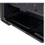Inter-Tech F-762 Silencer Midi Tower Sort, Towerkabinet Sort, Midi Tower, PC, Sort, ATX, Spil, 15,5 cm