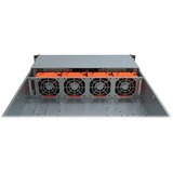 Inter-Tech IPC 2U-20255, Server boliger Sort