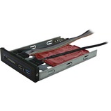 Inter-Tech IPC 2U-20255, Server boliger Sort