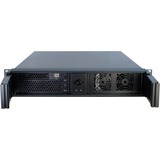 Inter-Tech IPC 2U-2098-SL Stativ Sort, Server boliger Sort, Stativ, Server, Sort, ATX, micro ATX, uATX, Mini-ITX, Stål, 2U