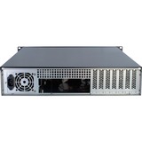 Inter-Tech IPC 2U-2098-SL Stativ Sort, Server boliger Sort, Stativ, Server, Sort, ATX, micro ATX, uATX, Mini-ITX, Stål, 2U