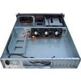 Inter-Tech IPC 2U-2098-SL Stativ Sort, Server boliger Sort, Stativ, Server, Sort, ATX, micro ATX, uATX, Mini-ITX, Stål, 2U