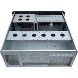 Inter-Tech IPC 4U-4088-S Stativ Sort, Server boliger Sort, Stativ, Server, Sort, ATX, micro ATX, uATX, Mini-ITX, Stål, 4U