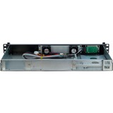 Inter-Tech IPC-K-126L Stativ Sort, Server boliger Sort, Stativ, Server, Sort, Mini-ITX, Stål, 1U