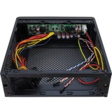 Inter-Tech ITX-601 Desktop Sort 60 W, HTPC sag Sort, Desktop, PC, Sort, ITX, Hjemme/kontor, CE