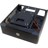 Inter-Tech ITX-603 Mini Tower Sort 60 W, HTPC sag Sort, Mini Tower, PC, Sort, Mini-ATX, Hjemme/kontor, CE, RoHS