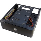 Inter-Tech ITX-603 Mini Tower Sort 60 W, HTPC sag Sort, Mini Tower, PC, Sort, Mini-ATX, Hjemme/kontor, CE, RoHS