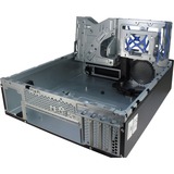 Inter-Tech IT-503 Mini Tower Sort, Towerkabinet Sort, Mini Tower, PC, Sort, Mini-ITX, uATX, Metal, Hjemme/kontor