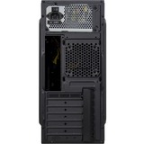 Inter-Tech IT-5916 Tower Sort 500 W, Towerkabinet Sort, Tower, PC, Sort, ATX, uATX, 14,5 cm, 35,5 cm