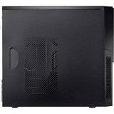 Inter-Tech IT-6865 Micro Tower Sort, Towerkabinet Sort, Micro Tower, PC, Sort, 14 cm, 34 cm, CE