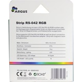 Inter-Tech RS-042 RGB Universel Lyssæt til computerkabinet, LED Strip Sort, Universel, Lyssæt til computerkabinet, Sort, Blå, Grøn, Rød, 3-pin, 10 mm