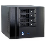 Inter-Tech SC-4004 Small Form Factor (SFF) Sort, Towerkabinet Sort, Small Form Factor (SFF), PC, Sort, Mini-ITX, Stål, Aktivitet, HDD, Strøm