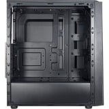 Inter-Tech T-11 Televen Tower Sort, Towerkabinet Sort, Tower, PC, Sort, ATX, ITX, micro ATX, 16,5 cm, 30,5 cm