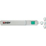 Lindy 40426 portblokering Portblokering + nøgle USB Type-C Grøn 5 stk, Sikkerhed Grøn, Portblokering + nøgle, USB Type-C, Grøn, 5 stk, 10 g