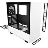 NZXT H510i Midi Tower Hvid, Towerkabinet Sort/Hvid, Midi Tower, PC, Hvid, ATX, micro ATX, Mini-ATX, SGCC, Stål, Hærdet glas, 16,5 cm