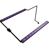 NZXT HUE 2 Underglow Lyssæt til computerkabinet, LED Strip Lyssæt til computerkabinet, Sort, Grå, Flerfarvet, 20 mm, 200 mm, 8 mm