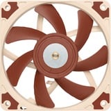 Noctua NF-A12x15 FLX Computerkabinet Ventilator 12 cm Beige, Brun, Sag fan Ventilator, 12 cm, 1850 rpm, 23,9 dB, 94,2 m³/t, Beige, Brun