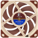 Noctua NF-A12x25 Computerkabinet Ventilator 12 cm Beige, Brun, Sag fan Ventilator, 12 cm, 1900 rpm, 21,4 dB, 96,2 m³/t, Beige, Brun