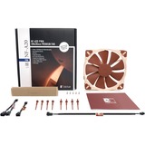 Noctua NF-A20 PWM Computerkabinet Ventilator 20 cm Beige, Brun, Sag fan fløde/Brown, Ventilator, 20 cm, 350 rpm, 800 rpm, 18,1 dB, 146,9 m³/t