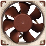 Noctua NF-A6x25 PWM Computerkabinet Ventilator 6 cm Beige, Brun, Sag fan Ventilator, 6 cm, 550 rpm, 3000 rpm, 19,3 dB, 29,2 m³/t