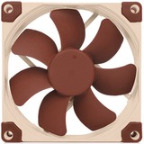 Noctua NF-A9 Computerkabinet Ventilator 9 cm Beige, Brun, Sag fan Ventilator, 9 cm, 400 rpm, 2000 rpm, 22,8 dB, 78,9 m³/t