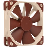 Noctua NF-F12 Computerkabinet Ventilator 12 cm Beige, Brun, Sag fan Ventilator, 12 cm, 300 rpm, 1500 rpm, 22,4 dB, 93,4 m³/t