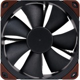 Noctua NF-F12 INDUSTRIALPPC-2000 IP67 PWM Computerkabinet Ventilator 12 cm Sort, Brun, Sag fan Ventilator, 12 cm, 450 rpm, 2000 rpm, 29,7 dB, 121,8 m³/t