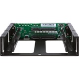 QNAP QDA-A2AR drevkabinet HDD/SSD kabinet Sort 2.5", Monteringsrammen Sort, HDD/SSD kabinet, 2.5", Serial ATA III, 6 Gbit/sek., Sort