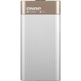 QNAP QNA-T310G1S interface-kort/adapter SFP+, Netværkskort Thunderbolt 3, SFP+, Hunstik, Guld, Grå, Aktivitet, Link, Strøm, 10 Gbit/sek.