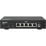 QNAP QSW-1105-5T netværksswitch Ikke administreret Gigabit Ethernet (10/100/1000) Sort Sort, Ikke administreret, Gigabit Ethernet (10/100/1000)