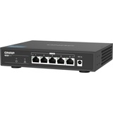 QNAP QSW-1105-5T netværksswitch Ikke administreret Gigabit Ethernet (10/100/1000) Sort Sort, Ikke administreret, Gigabit Ethernet (10/100/1000)