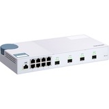 QNAP QSW-M408S netværksswitch Administreret L2 Gigabit Ethernet (10/100/1000) Hvid Hvid, Administreret, L2, Gigabit Ethernet (10/100/1000), Fuld duplex