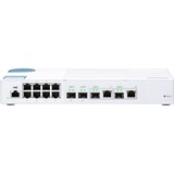 QNAP QSW-M408-2C netværksswitch Administreret L2 10G Ethernet (100/1000/10000) Hvid Hvid, Administreret, L2, 10G Ethernet (100/1000/10000), Fuld duplex