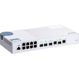 QNAP QSW-M408-2C netværksswitch Administreret L2 10G Ethernet (100/1000/10000) Hvid Hvid, Administreret, L2, 10G Ethernet (100/1000/10000), Fuld duplex