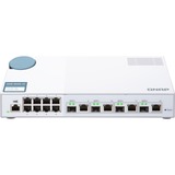 QNAP QSW-M408-4C netværksswitch Administreret L2 Gigabit Ethernet (10/100/1000) Hvid Hvid, Administreret, L2, Gigabit Ethernet (10/100/1000), Fuld duplex