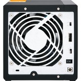 QNAP TL-D400S drevkabinet HDD/SSD kabinet Sort, Grå 2.5/3.5", Drev kabinet Sort, HDD/SSD kabinet, 2.5/3.5", Serial ATA II, Serial ATA III, 6 Gbit/sek., Hot-swap, Sort, Grå