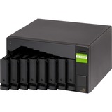 QNAP TL-D800C drevkabinet HDD/SSD kabinet Sort, Grå 2.5/3.5", Drev kabinet Sort, HDD/SSD kabinet, 2.5/3.5", Serial ATA II, Serial ATA III, 6 Gbit/sek., Hot-swap, Sort, Grå