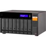 QNAP TL-D800S drevkabinet HDD/SSD kabinet Sort, Grå 2.5/3.5", Drev kabinet Sort, HDD/SSD kabinet, 2.5/3.5", Serial ATA II, Serial ATA III, 6 Gbit/sek., Hot-swap, Sort, Grå