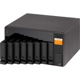 QNAP TL-D800S drevkabinet HDD/SSD kabinet Sort, Grå 2.5/3.5", Drev kabinet Sort, HDD/SSD kabinet, 2.5/3.5", Serial ATA II, Serial ATA III, 6 Gbit/sek., Hot-swap, Sort, Grå