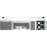 QNAP TL-R1200C-RP drevkabinet HDD/SSD kabinet Sort, Grå 2.5/3.5", Drev kabinet Sort, HDD/SSD kabinet, 2.5/3.5", Serial ATA III, 6 Gbit/sek., Stativ-montering, Sort, Grå