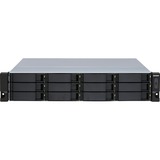 QNAP TL-R1200S-RP drevkabinet HDD/SSD kabinet Sort, Grå 2.5/3.5", Drev kabinet Sort, HDD/SSD kabinet, 2.5/3.5", Serial ATA III, 6 Gbit/sek., Hot-swap, Sort, Grå