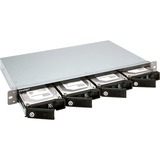 QNAP TR-004U drevkabinet HDD/SSD kabinet Sort, Grå 2.5/3.5", Drev kabinet Sort, HDD/SSD kabinet, 2.5/3.5", Serial ATA II, Serial ATA III, 6 Gbit/sek., Hot-swap, Sort, Grå