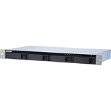 QNAP TS-431XeU NAS Stativ (1U) Ethernet LAN Sort, Rustfrit stål Alpine AL-314 NAS, Stativ (1U), Annapurna Labs, Alpine AL-314, Sort, Rustfrit stål