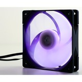 Scythe SU1225FD12HR-RN Computerkølesystem Universel Ventilator 12 cm Sort, Hvid 1 stk, Sag fan Ventilator, 12 cm, 800 rpm, 1800 rpm, 35,8 dB, 79,76 kubikfod/min.