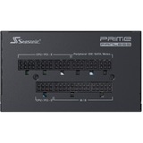 Seasonic PRIME Fanless PX enhed til strømforsyning 450 W 20+4 pin ATX ATX Sort, PC strømforsyning Sort, 450 W, 100 - 240 V, 50/60 Hz, 100 W, 444 W, 100 W