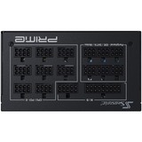 Seasonic Prime PX-1000 enhed til strømforsyning 1000 W 20+4 pin ATX ATX Sort, PC strømforsyning Sort, 1000 W, 100 - 240 V, 50/60 Hz, 13 - 6.5 A, 125 W, 996 W