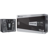 Seasonic Prime PX-750 enhed til strømforsyning 750 W 20+4 pin ATX ATX Sort, PC strømforsyning Sort, 750 W, 100 - 240 V, 50/60 Hz, 10 - 5 A, 100 W, 744 W